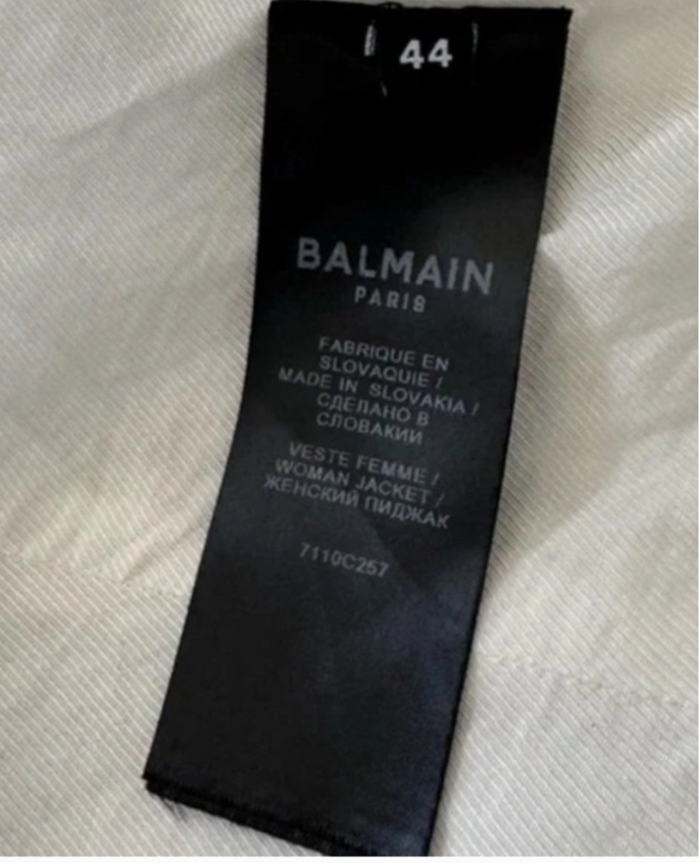 Like new authentic Balmain jacket