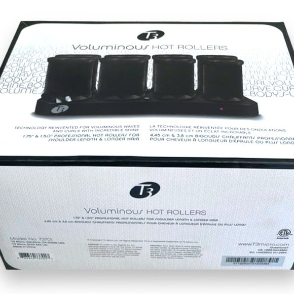 NewT3Volumizing Hot Rollers LUXE for Volume, Body, and Shine