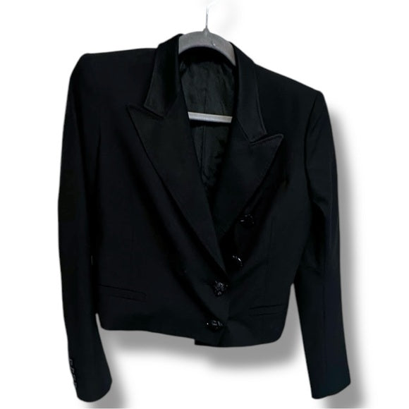 New vintage Balmain panther button blazer