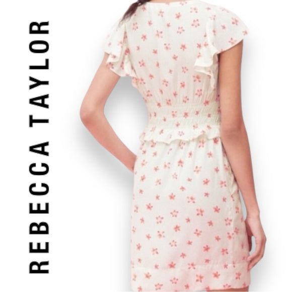 Rebecca Taylor Maui Floral Silk Blend Dress