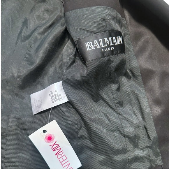 New vintage Balmain panther button blazer