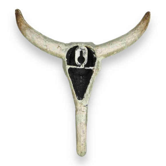 New boho white bull hooks