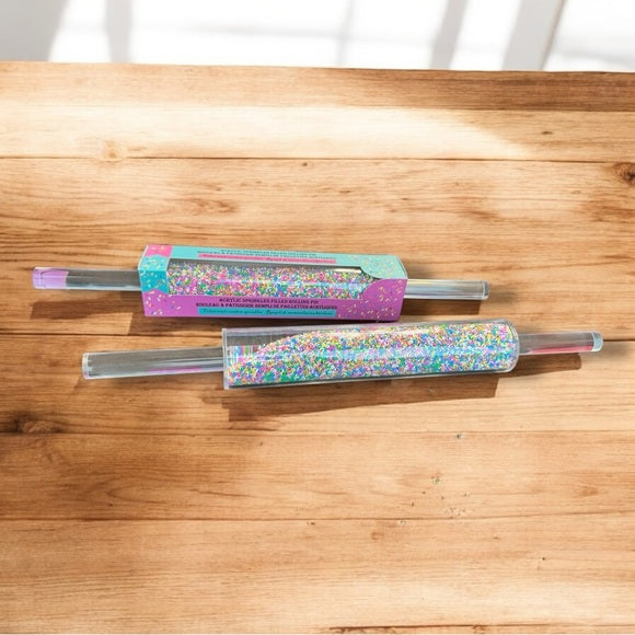 New hard to find the cake house sprinkle acrylic rolling pin