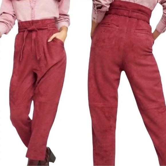 Free People Nightfall Vegan Suede Pants