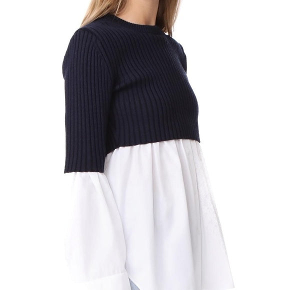 Kenzo Mixed Media Top