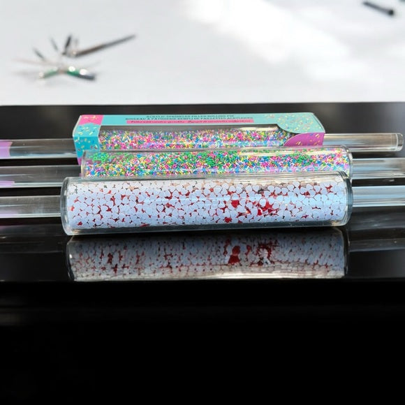 New hard to find the cake house sprinkle acrylic rolling pin