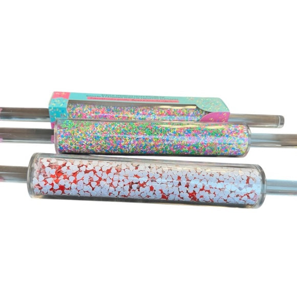 New hard to find the cake house sprinkle acrylic rolling pin