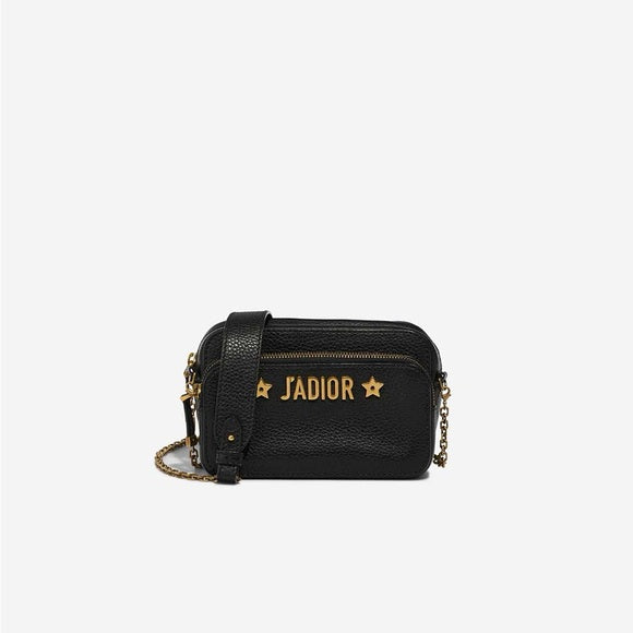 Authentic RARE J'ADIOR Camera Case Clutch with Chain bag