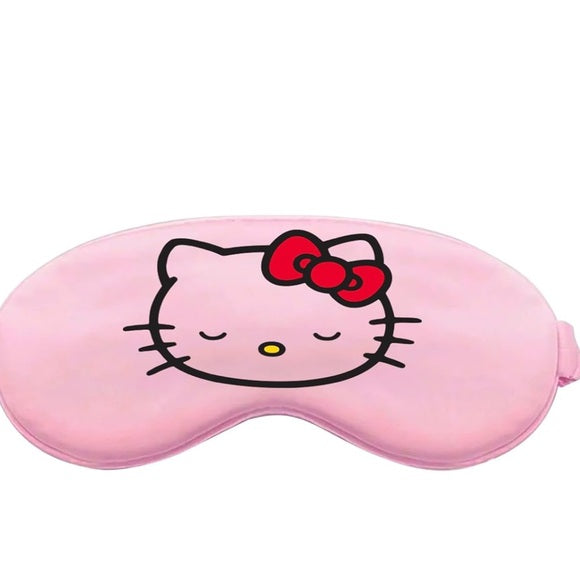 New Hello Kitty Bluetooth Wireless Eye Mask - Cozy Plush Sleep Mask