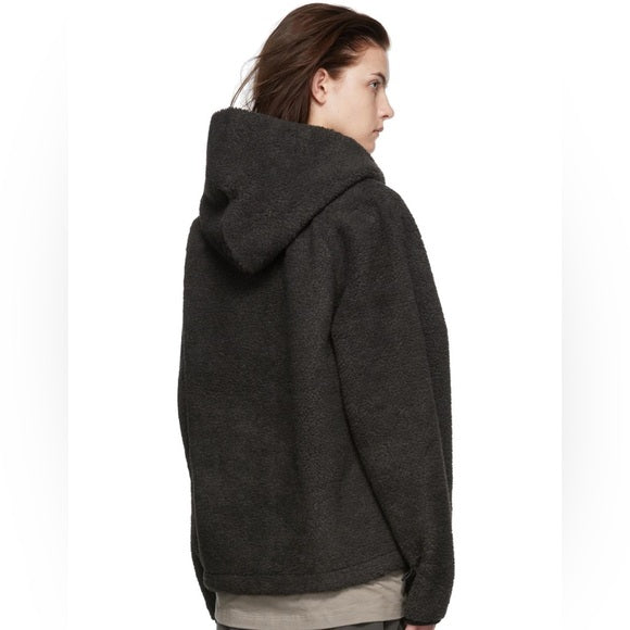 New authentic FEAR OF GOD ESSENTIALSBlack Polyester Hoodie