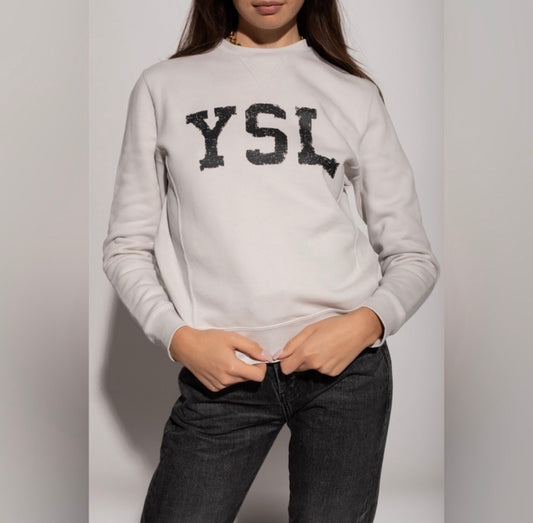 Authentic new with tags saint Laurent talk sweatshirt