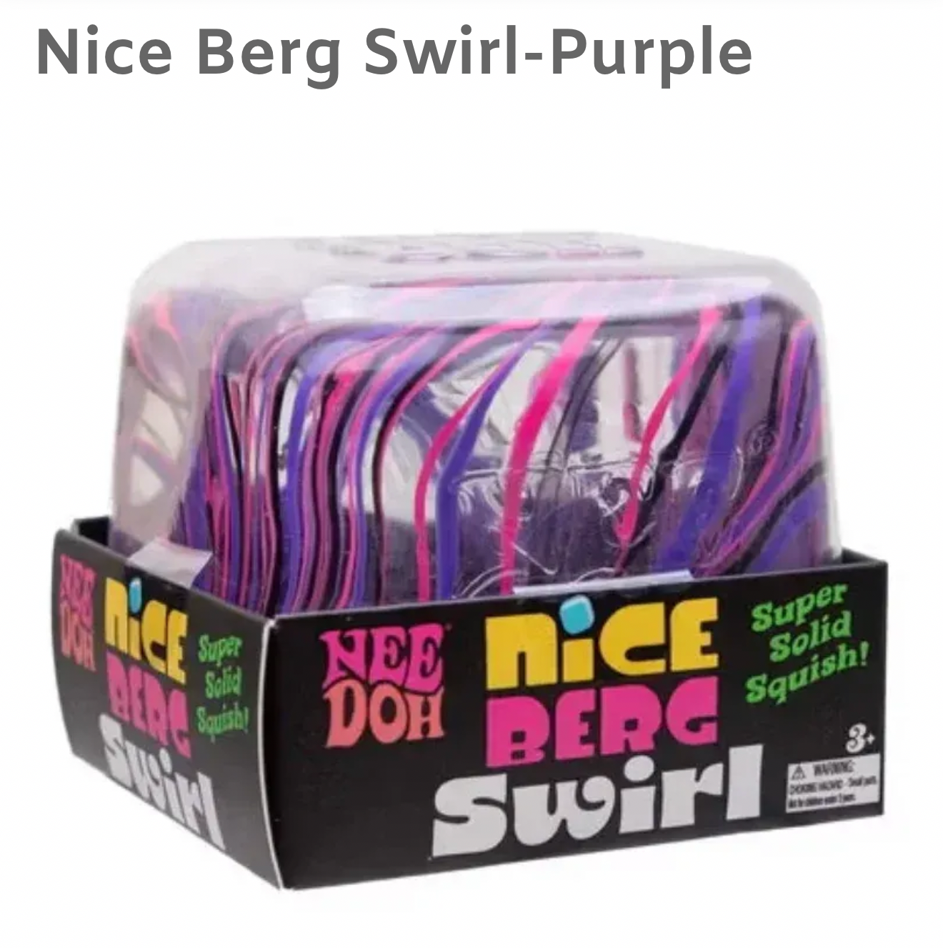 Nice Berg Swirl purple authentic