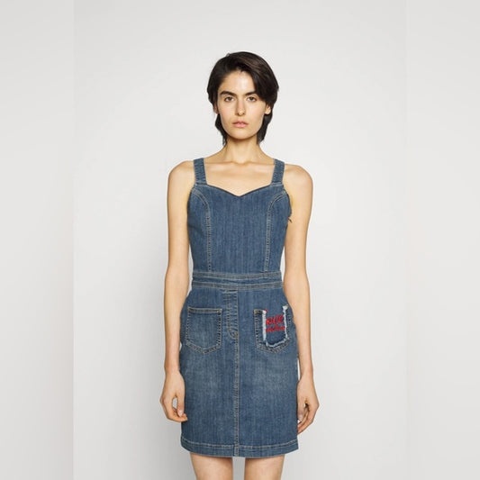 New authentic love MoschinoDenim dress