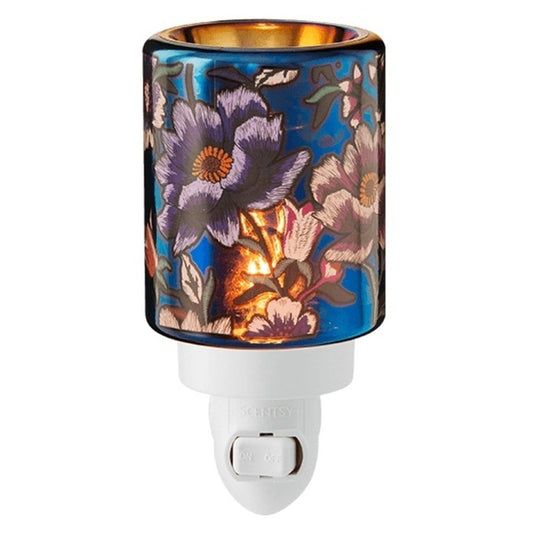 New Scentsy wall plug in warmer "midnight floral"
