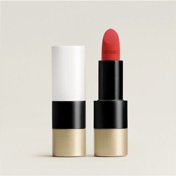 New authentic hermes Matte lipstick - 64 Rouge casaque